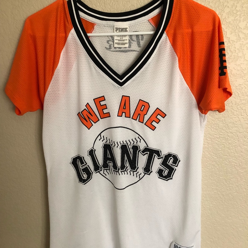 PINK Giants Bling MLB T-Shirt